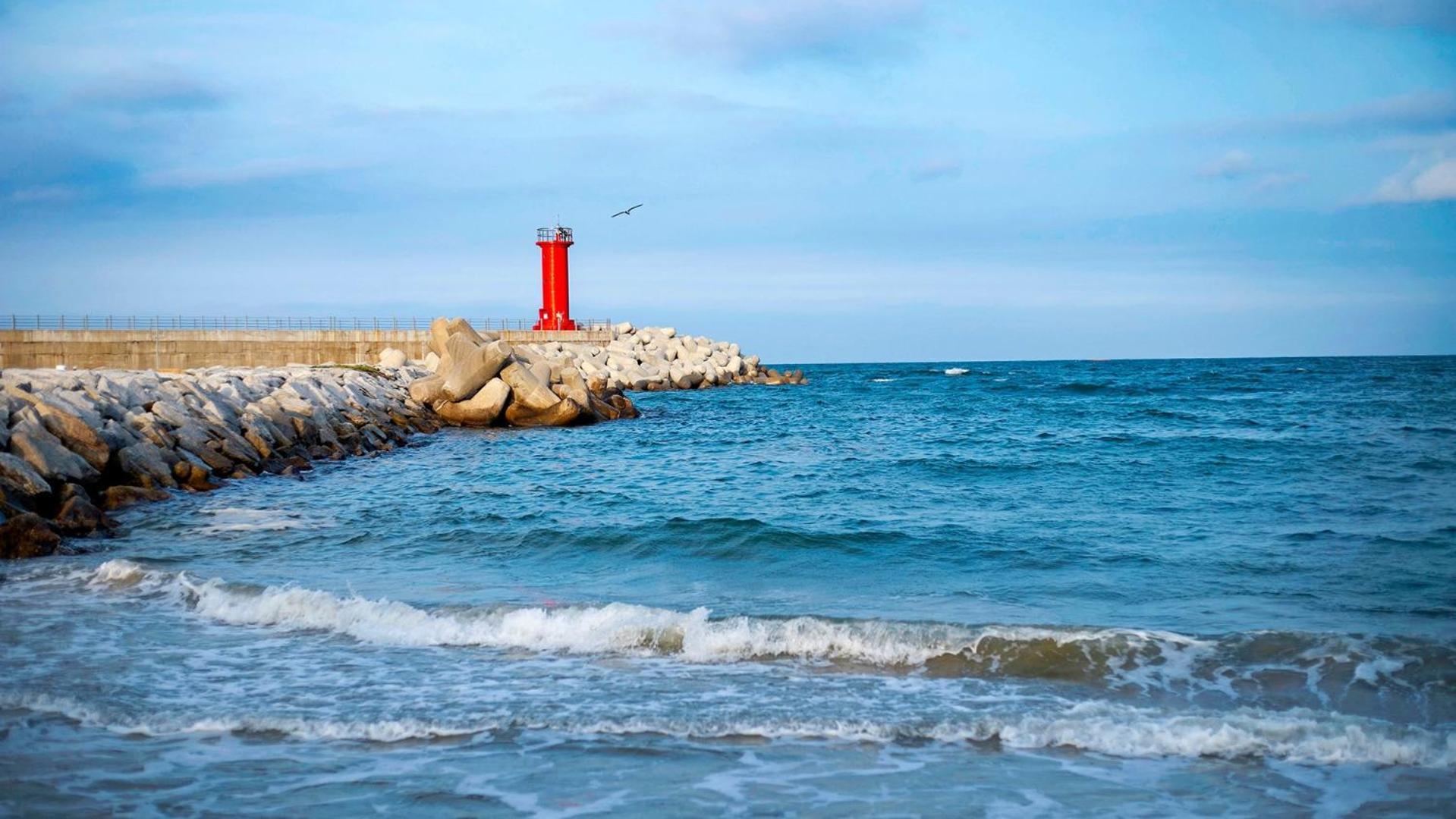 Gangneung Jumunjin Lighthouse Pension Bagian luar foto